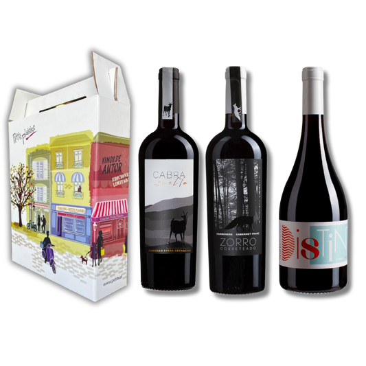 Zorro Correteado, Cabra Suelta y DISTINTO - Caja de regalo 3 bt. (Precio ref. $43.000)