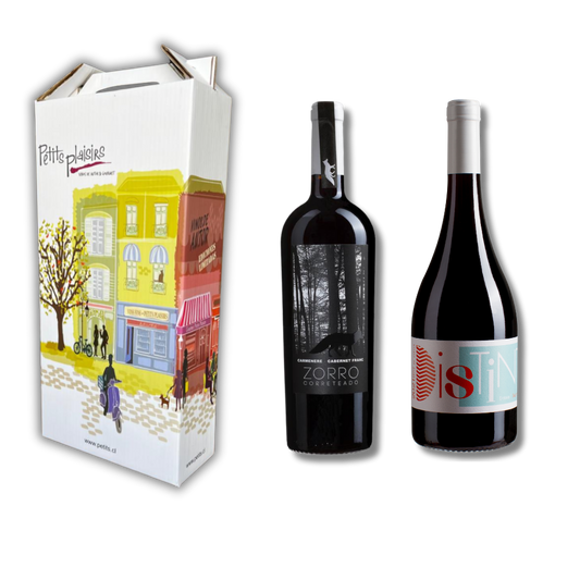 Zorro Correteado y DISTINTO - Caja de regalo 2 bt. (Precio ref. $28.400)