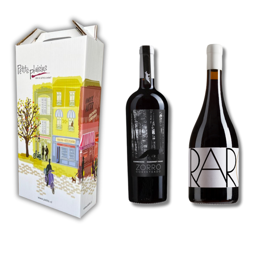 Zorro Correteado y RARO - Caja de regalo 2 bt. (Precio ref. $39.400)